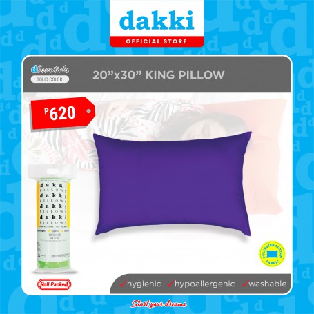 NAVY BLUE KING PILLOW - 1172 20"x30"