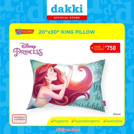 dToons 16"x40" Princesses Poses AOP Body Pillow