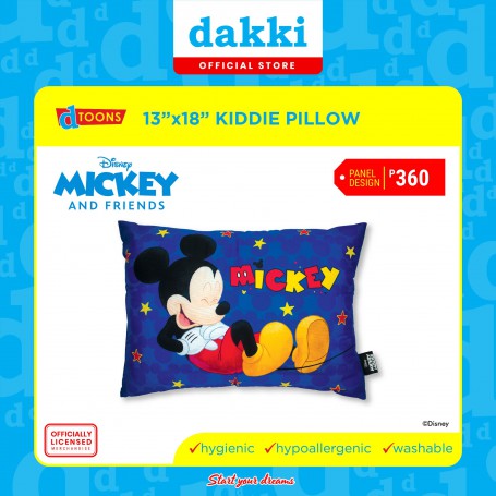 dToons 16"x40" Mickey Letters Body Pillow